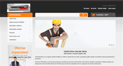 Desktop Screenshot of ferreteriariera.com