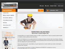 Tablet Screenshot of ferreteriariera.com